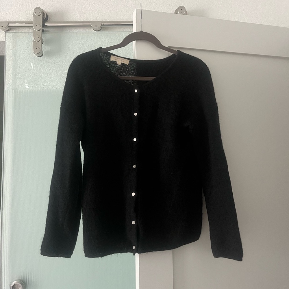 Sezane Gaspard Cardigan Black Size Small